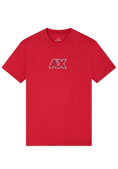 T-shirt in jersey di cotone con logo ARMANI EXCHANGE | T-shirt | XM001912 AF10362U5072